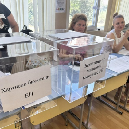 Централната избирателна комисия започна да публикува първите данни от обработените