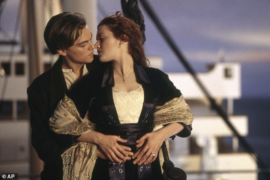 Кейт Уинслет: Сцената с целувката в „Титаник