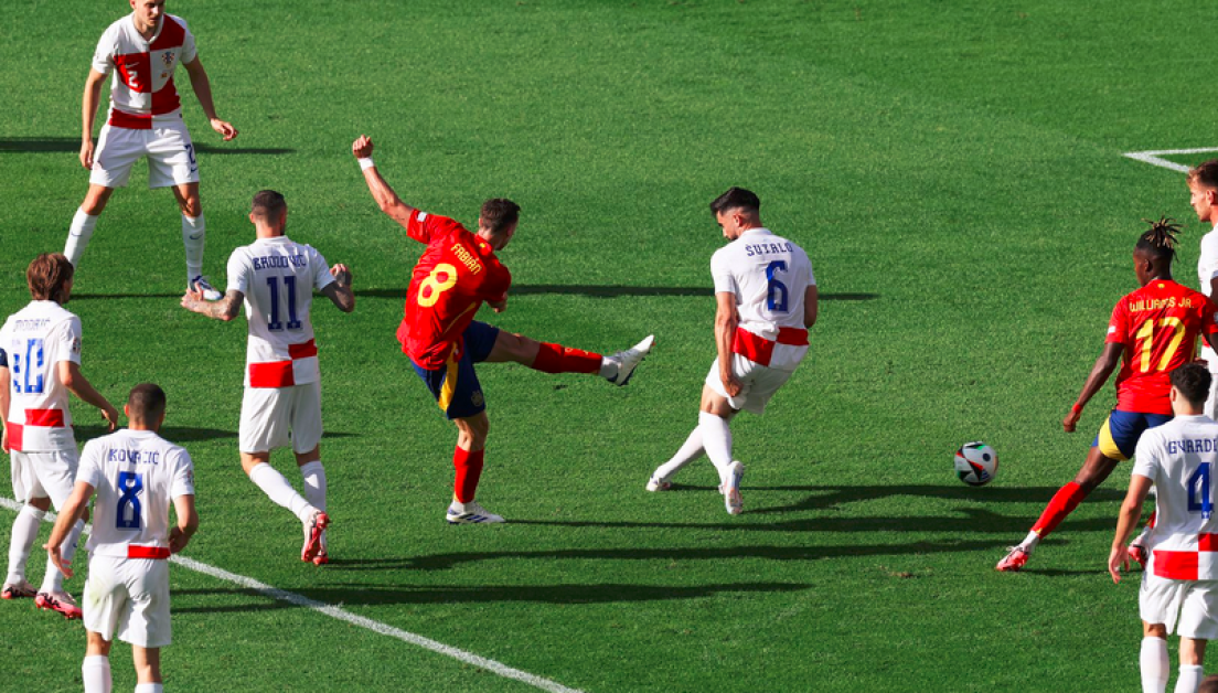 3 гола за 13 минути: Испания не остави шансове на Хърватия