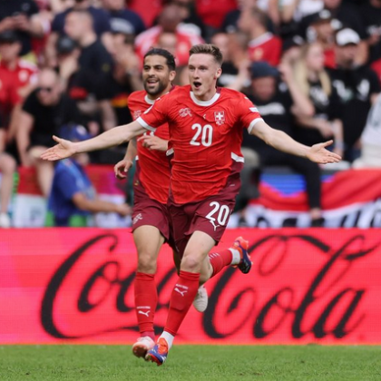 Швейцария започна с победа UEFA EURO 2024 след като надигра
