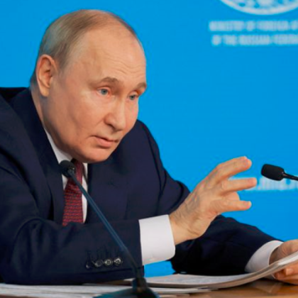 Руският президент Владимир Путин не изключва възможността за преговори с