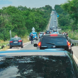 Тежък инцидент с моторист до Асеновград, движението е блокирано!