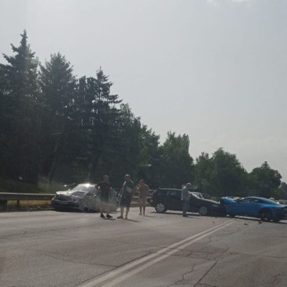 Тежка катастрофа е станала на Околовръстния път в София веднага