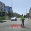 Катастрофа между моторист и кола в Пловдив СНИМКИ