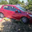 Шофьор се блъсна на отбивката за бензиностанция, пострада СНИМКА