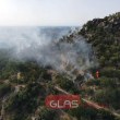 СНИМКИ с дрон на пожара на Младежкия хълм в Пловдив