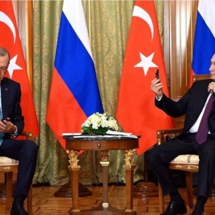 Президентът на Турция Реджеп Ердоган се срещна днес с руския