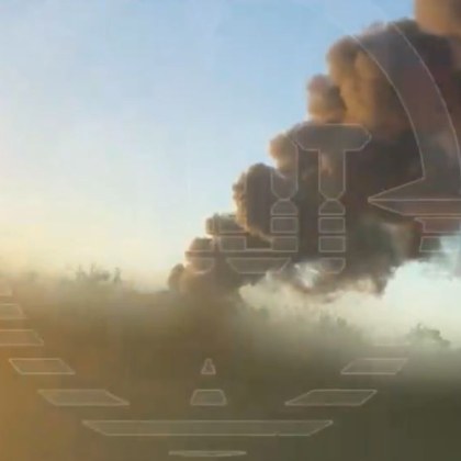 Пожар пламна в петролно депо в Русия Пламъците избухнаха след