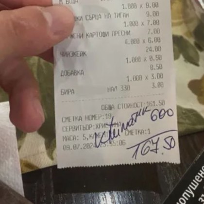 При горещините у нас нова мода в някои заведения Клиент