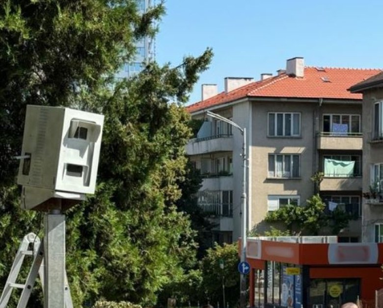Поставиха нова скоростна камера на ключов булевард в София СНИМКА