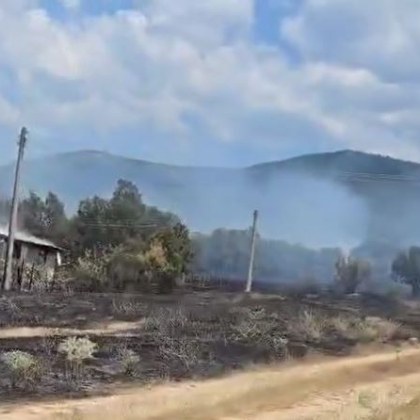Нов огромен пожар бушува в Средна гора Този път засегнато