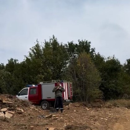 Около 11 часа днес се възобнови огнище на пожара в