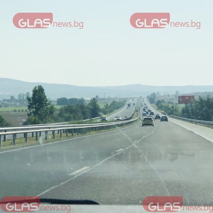 Катастрофа стана днес на автомагистрала Тракия Инцидентът в участъка на