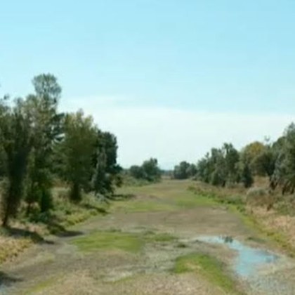 Река Стряма изчезна напълно в голям участък край пловдивското село