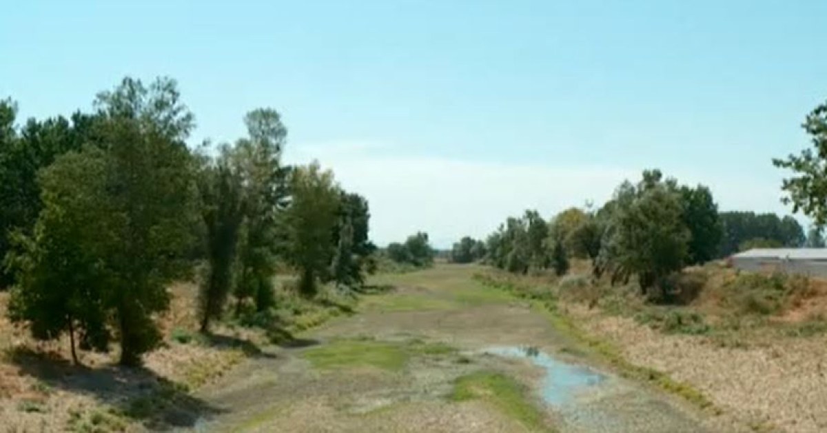 Пресъхна река в Пловдивско