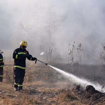 Към момента на територията на страната няма активни пожари От
