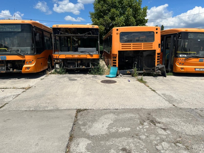 Изоставени и разглобени: Какво заподозря Диана Русинова за автобусите, донори за части