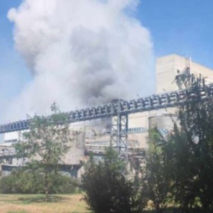 Пожарът в завода за целулоза в Свищов е напълно потушен
