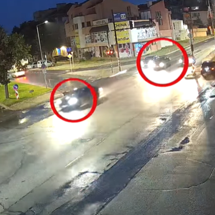 Двама шофьори минаха на червен светофар в Ямбол Камера за