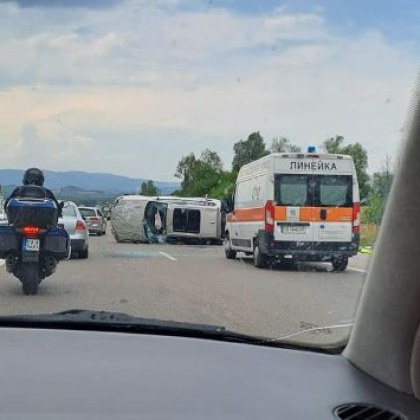 Две леки катастрофи станаха на АМ Тракия в посока София