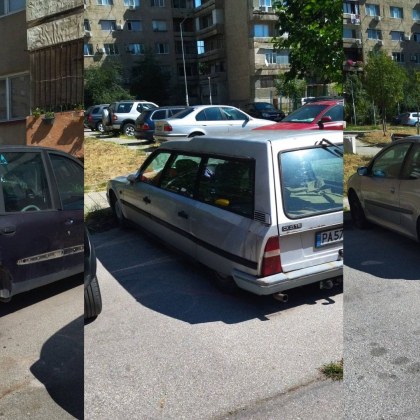 Квартал Запад в Пазарджик се е превърнал в автоморга за