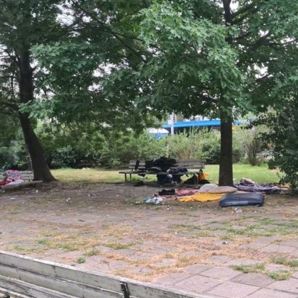 Градинка в София се е превърнала в неприятно за посещение