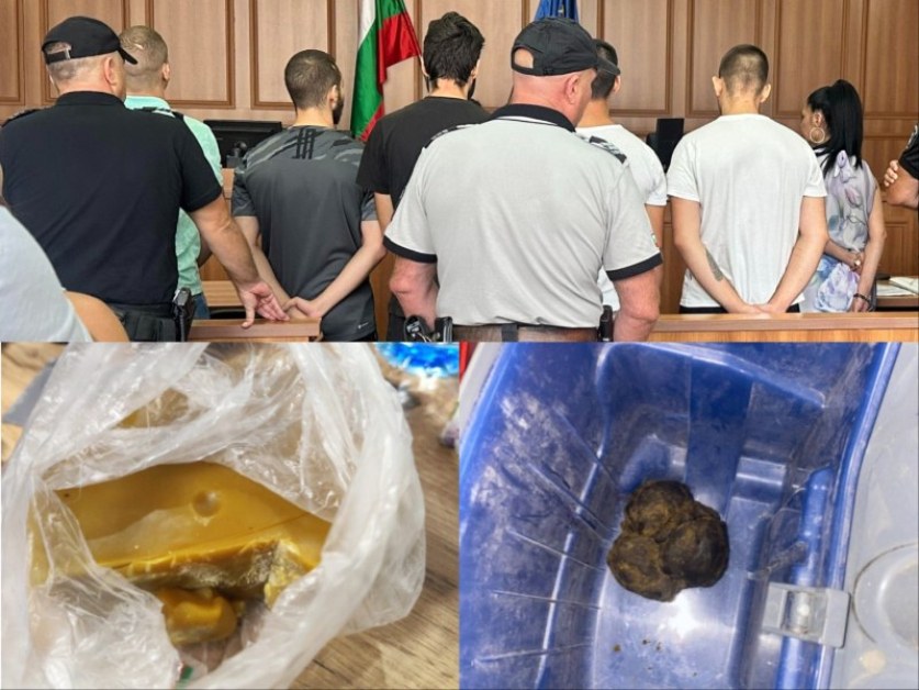 Оставиха в ареста петимата от ОПГ-то, разпространявало дрога, единият - ученик