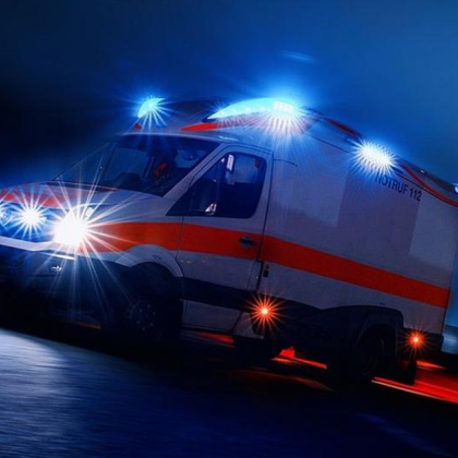 След преследване полицията залови шофьор на частна линейка който е