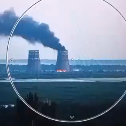 Президентът на Украйна Володимир Зеленски заяви че руските сили са запалили