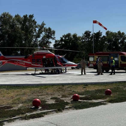 Жена с черепно мозъчна травма в тежко състояние е транспортирана по