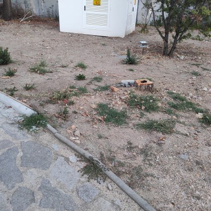 Мъж алармира за некачествен ремонт на електроразпределително дружество на улица Калоян