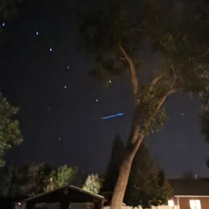 Мъж от малко градче в Монтана засне кадри на неидентифициран