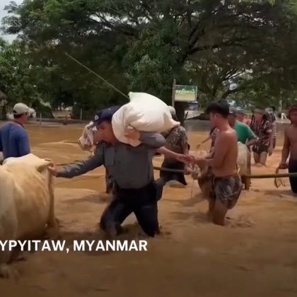 74 загинали при наводнения в Мианма ВИДЕО