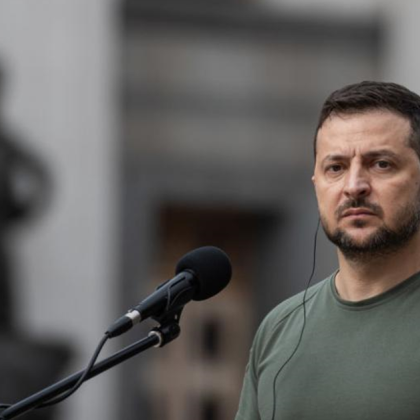 Украинският президент Володимир Зеленски осъди днес това което ФБР нарича очевиден
