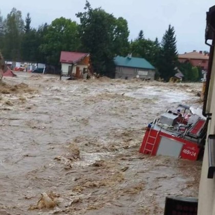 Австрийската полиция съобщи че в наводнена къща днес е било