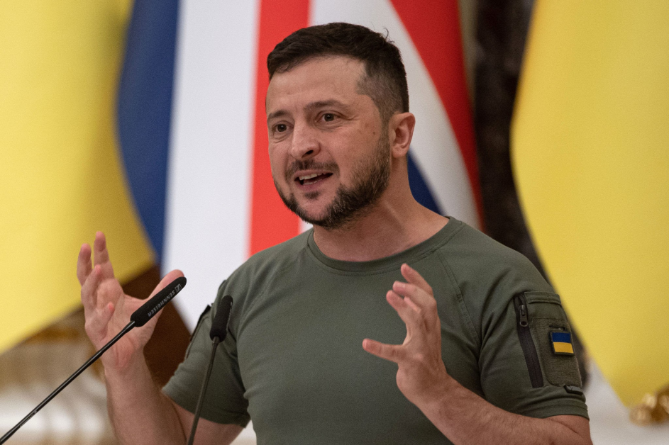 Краят на войната зависи от съюзниците, заяви украинският президент