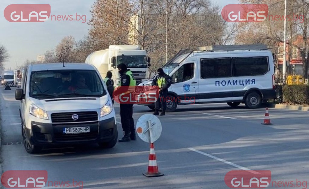 Бясна гонка с много полиция в Бургас