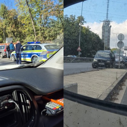 Верижна катастрофа в София СНИМКИ