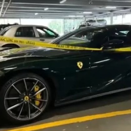 Полицията в САЩ успя да открие откраднат суперавтомобил Ferrari 812 благодарение на