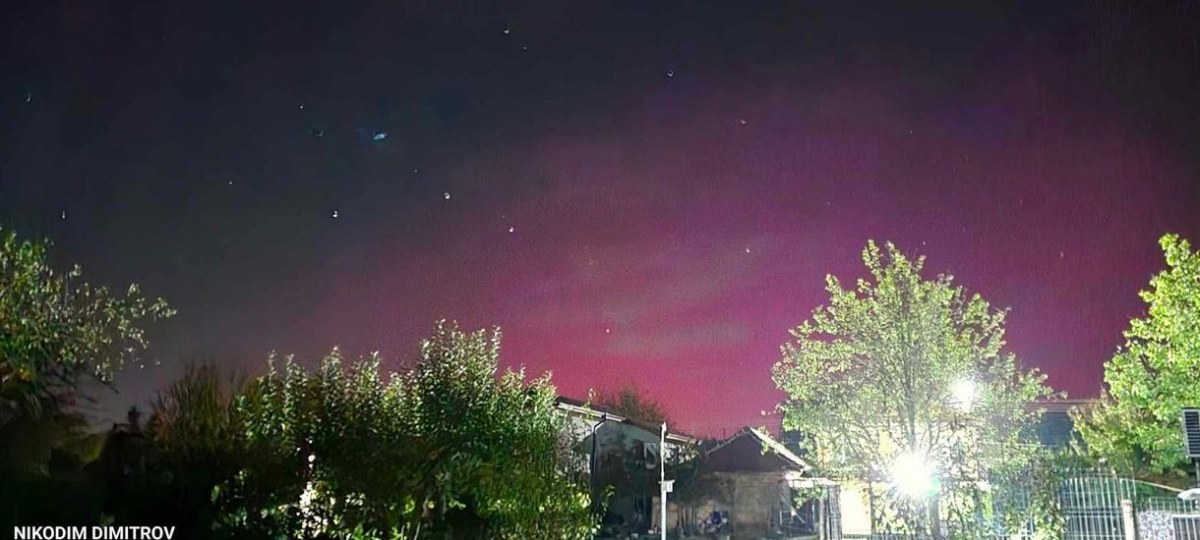 Полярно сияние озари небето над България! СНИМКИ