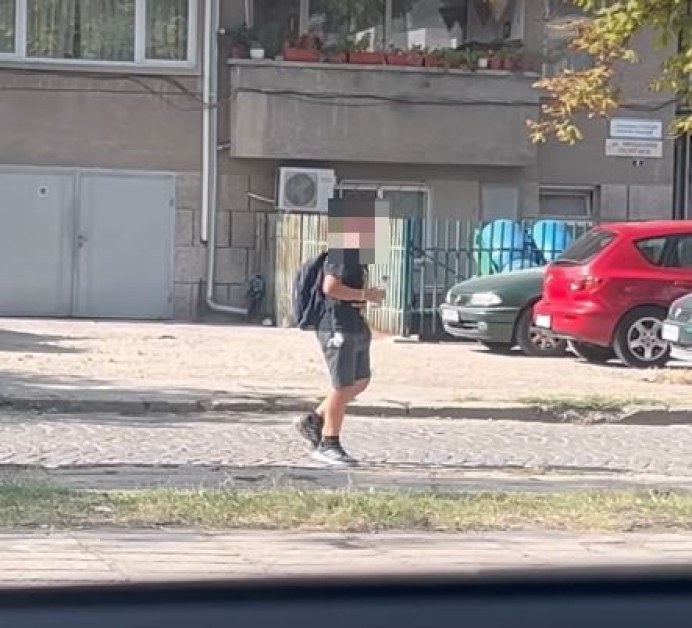 Деца замерят коли в Пловдив, шофьорка се принуди да спре