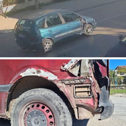 Микробус е ударен от лека кола във Варна Катастрофата е