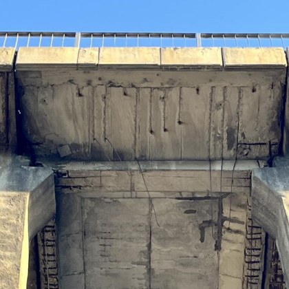 Русенец изрази опасенията си относно сигурността на мост Пътното съоръжение