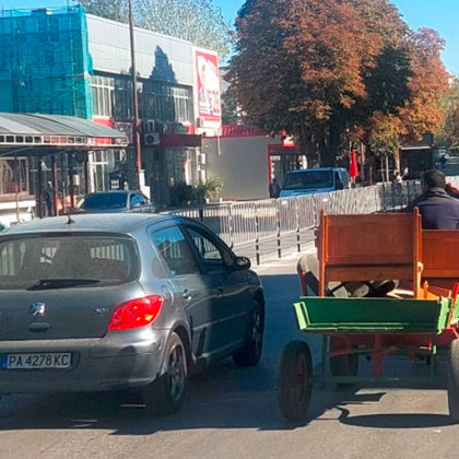 Водач на каруца бе заснет в централната част на Асеновград