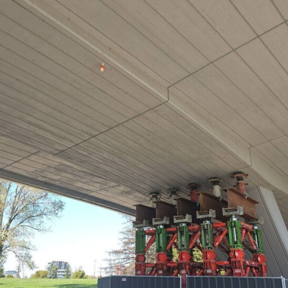 След пускането на част от движението при детелината на бул