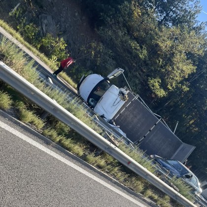 Верижна катастрофа е станала на 62км на магистрала Тракия в