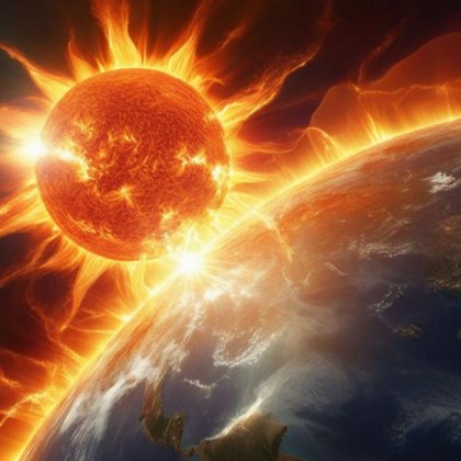 Мощно изригване е регистрирано на Слънцето рано сутринта информират специалисти