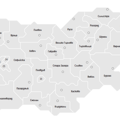 Централната избирателна комисия ЦИК публикува резултати при 100 обработени секционни
