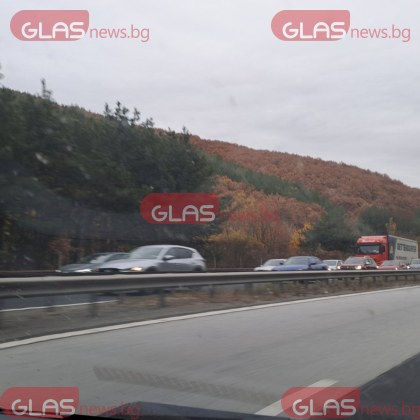 Читатели на GlasNewsсигнализираха за две катастрофи на автомагистрала Тракия Първият инцидент