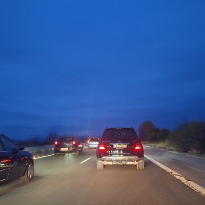 Поредна верижна катастрофа е станала на автомагистрала Тракия Този път